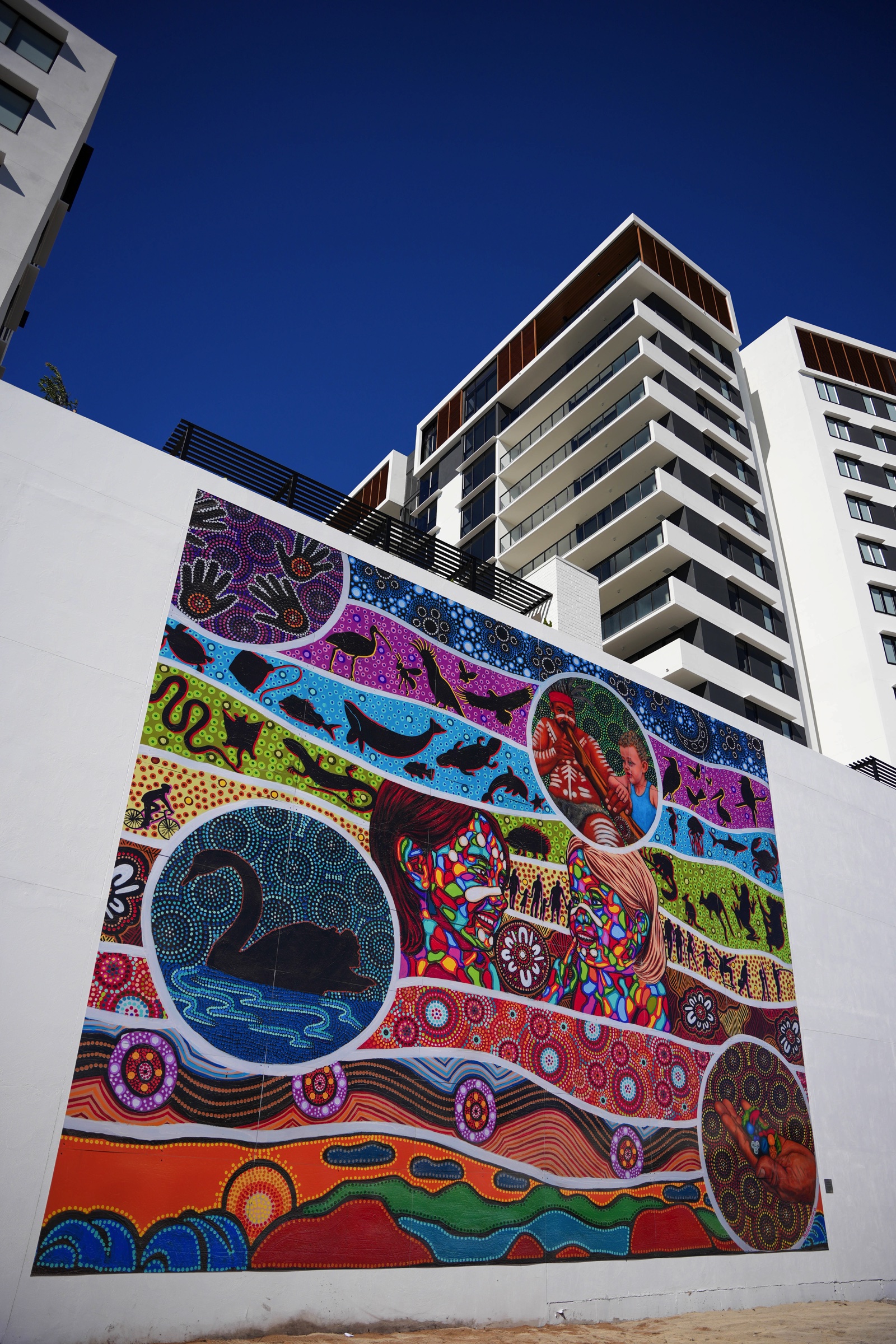 Giant public artwork on display 